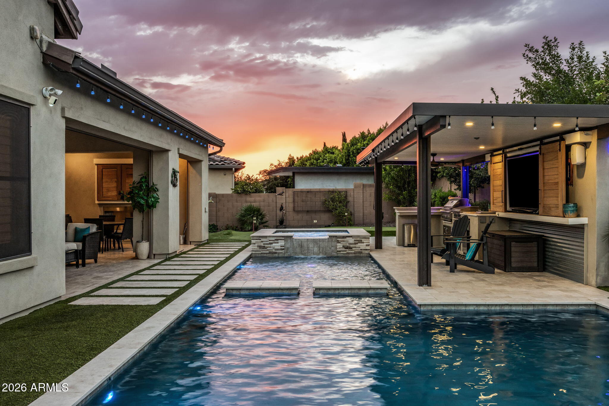 1732 East Gillcrest Road Gilbert, AZ 85298 - Photo 3 of 63 Spectacular Entertaining Backyard!