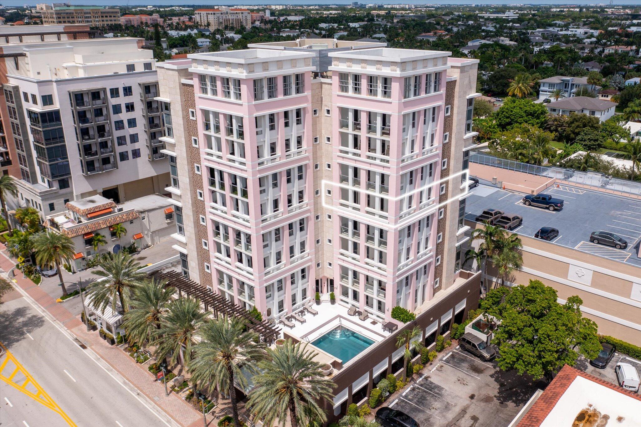 455 East Palmetto Park Road, Unit 3W Boca Raton, FL 33432 - Photo 39 of 40 an aerial view of a building