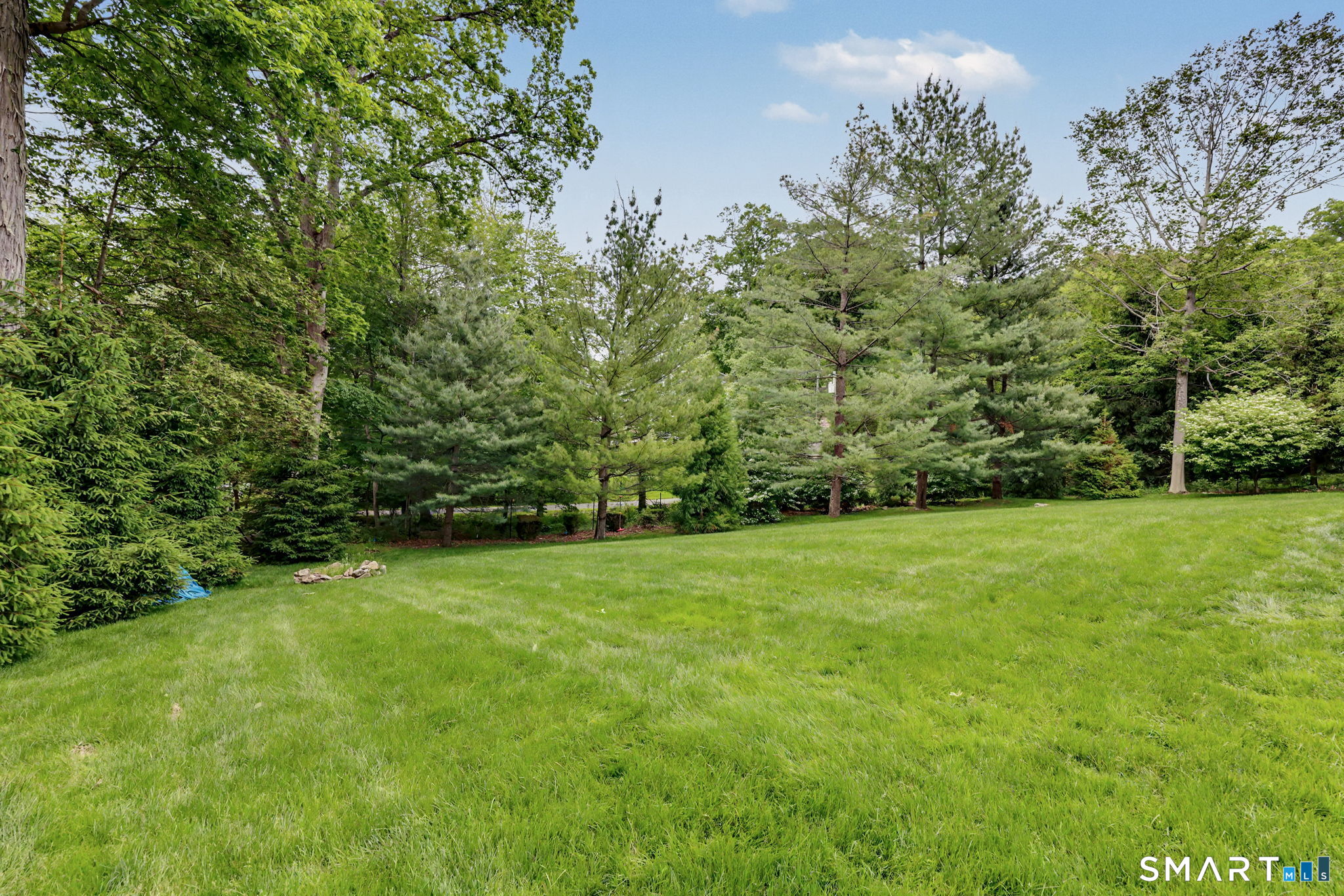 10 Side Hill Road Westport, CT 06880 - Photo 40 of 40 a view of a big yard with plants and large trees