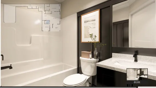 a desk with a chair and a bookshelf