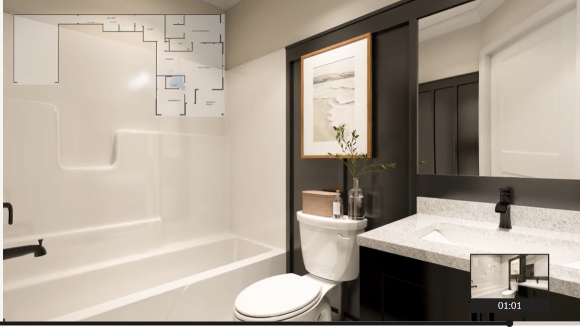 64 Kloe Lane, Unit 64 Sycamore, IL 60178 - Photo 12 of 45 a bathroom with a sink a toilet and shower