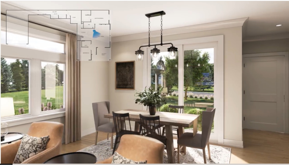 64 Kloe Lane, Unit 64 Sycamore, IL 60178 - Photo 4 of 45 a view of a dining room with furniture window and outside view