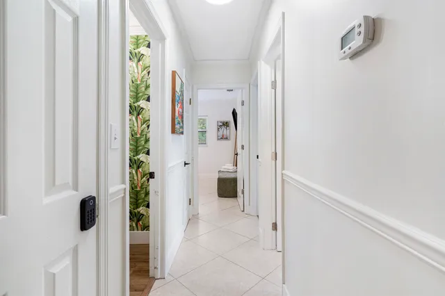 view of bathroom with a shower and a tub