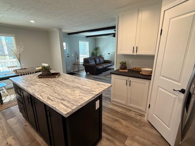 2475 Coles Creek Road Rocky Mount, VA 24151 - Photo 18 of 42 a kitchen with kitchen island a sink stove and refrigerator