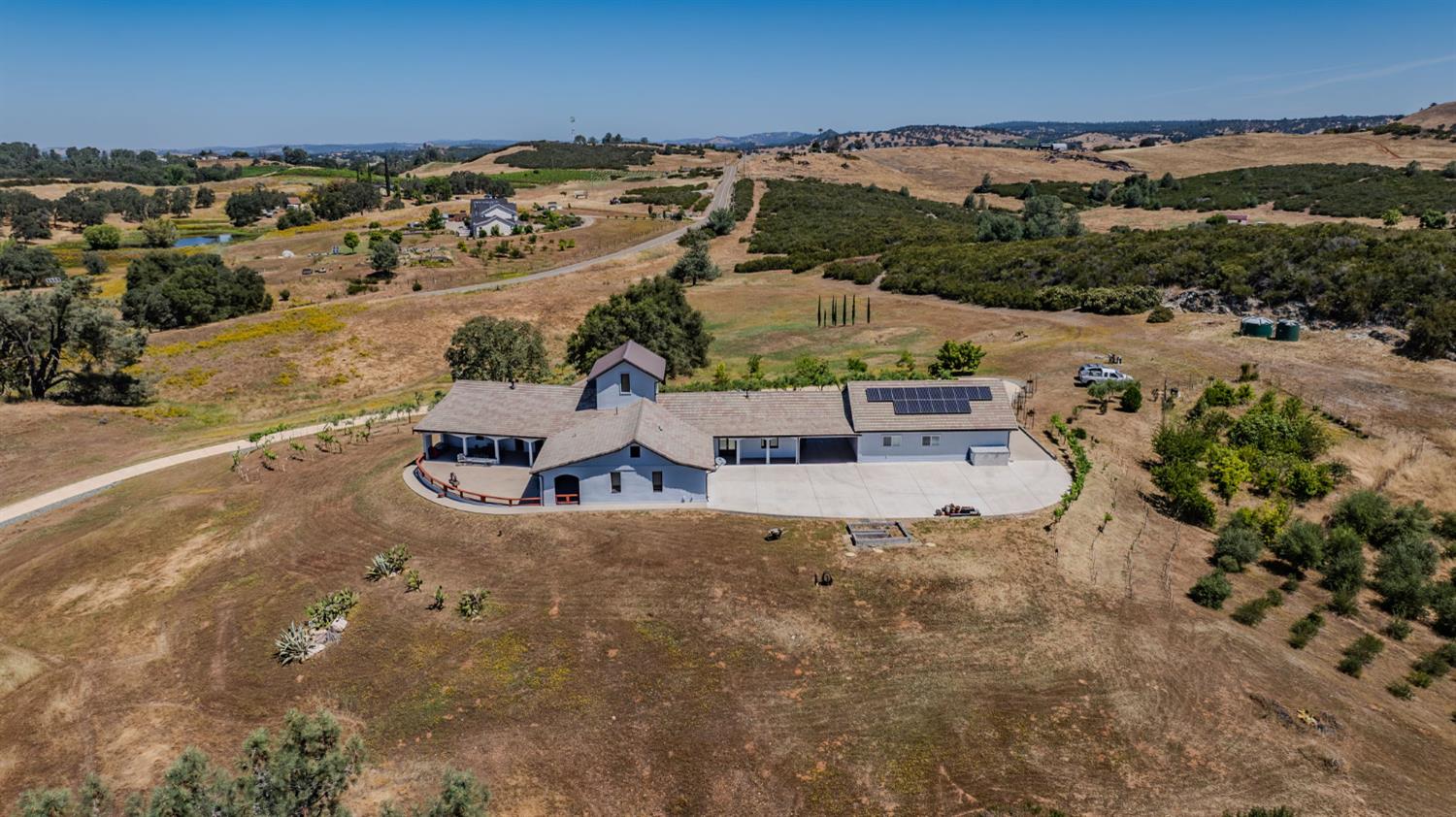 15070 Willow Creek Road Ione, CA 95640 - Photo 58 of 66 an aerial view of a house with a outdoor space