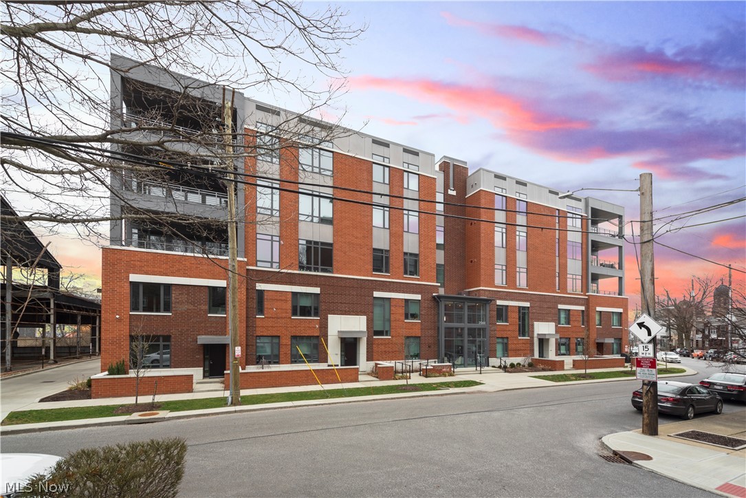 2044 Random Road, Unit 101 Cleveland, OH 44106 - Photo 1 of 44 View of outdoor building at dusk