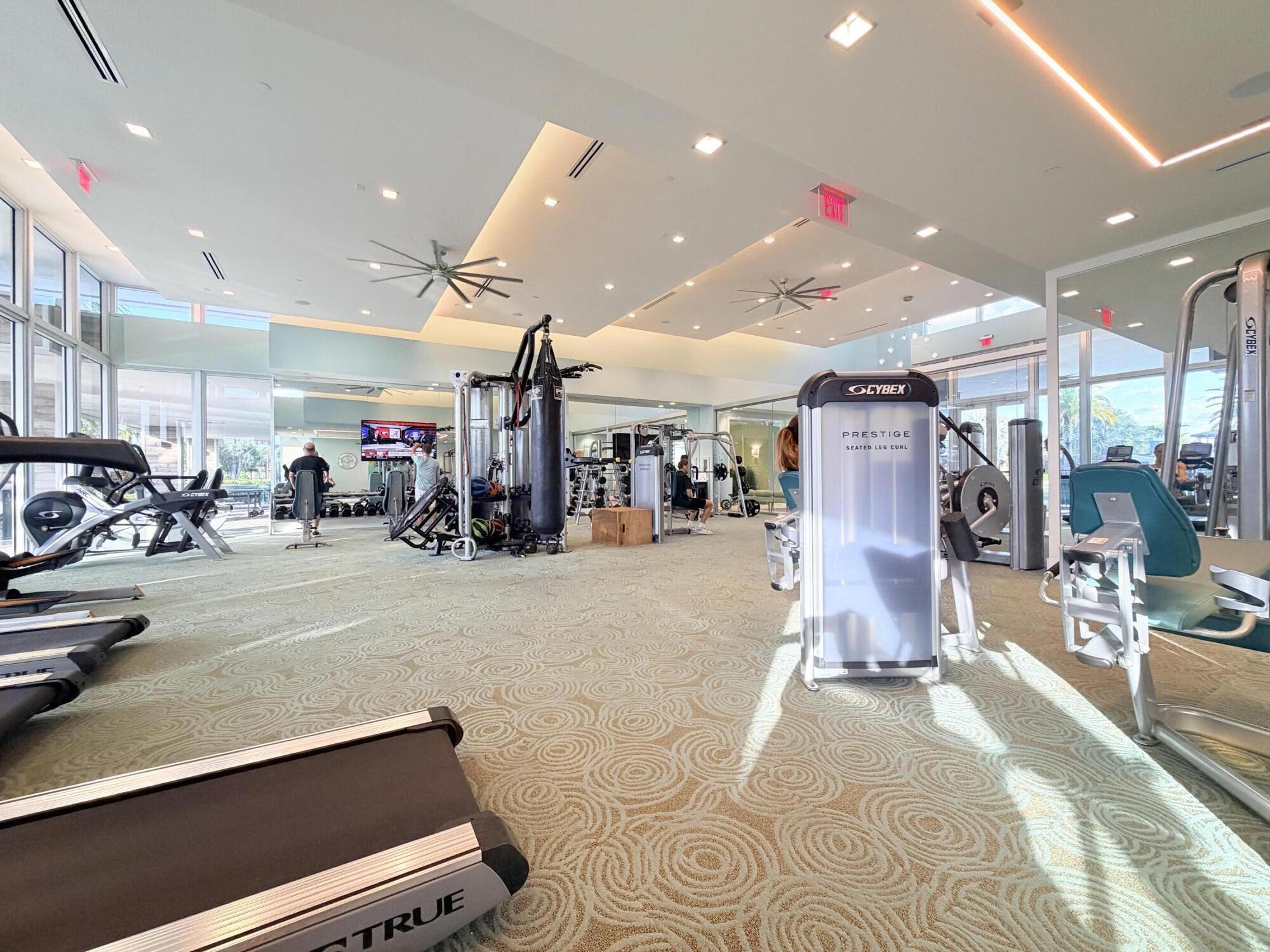 2074 Dickens Terrace Palm Beach Gardens, FL 33418 - Photo 57 of 65 Clubhouse Fitness Center