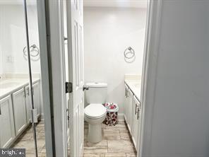 1836 Metzerott Road, Unit 901 Hyattsville, MD 20783 - Photo 15 of 20 a bathroom with a toilet and a shower