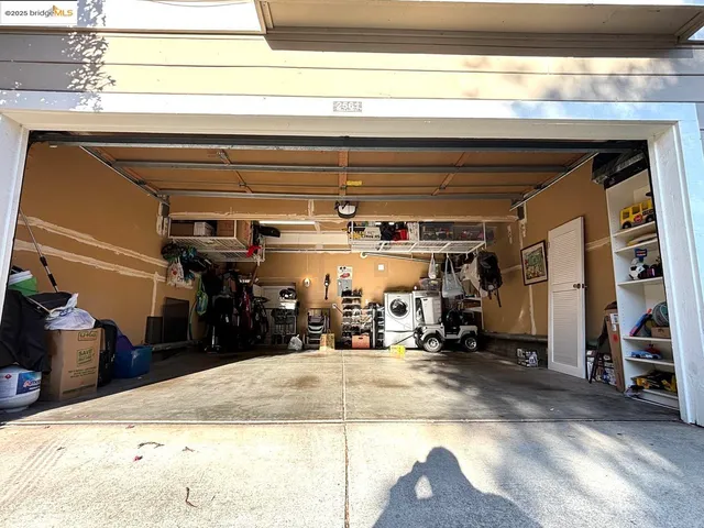 a view of a storage room
