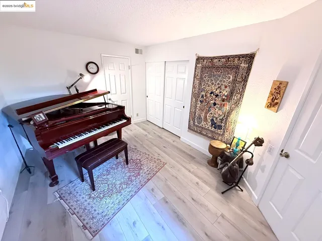 a room with furniture and a window