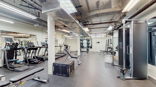 417 South Jefferson Street, Unit 209B Chicago, IL 60607 - Photo 19 of 21 a view of a room with gym equipment