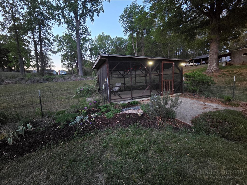 145 Black Oak Ridge Road Taylorsville, NC 28681 - Photo 34 of 39 a view of a backyard