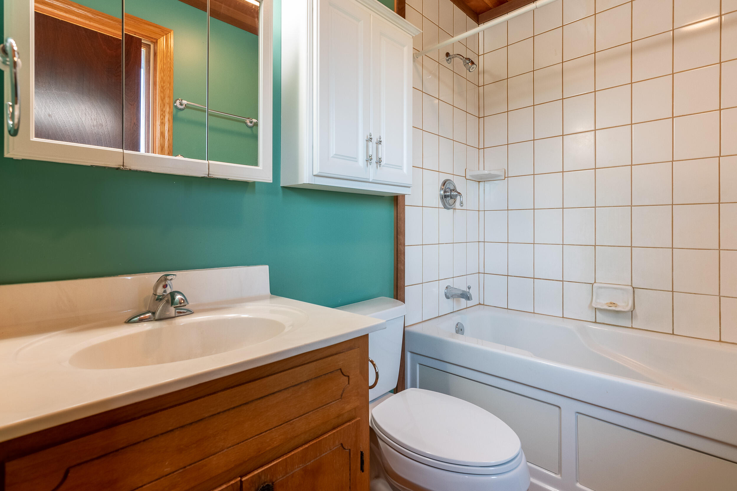 995 White Oak Grove Road Northeast Riner, VA 24149 - Photo 27 of 70 a bathroom with a sink a toilet and bathtub