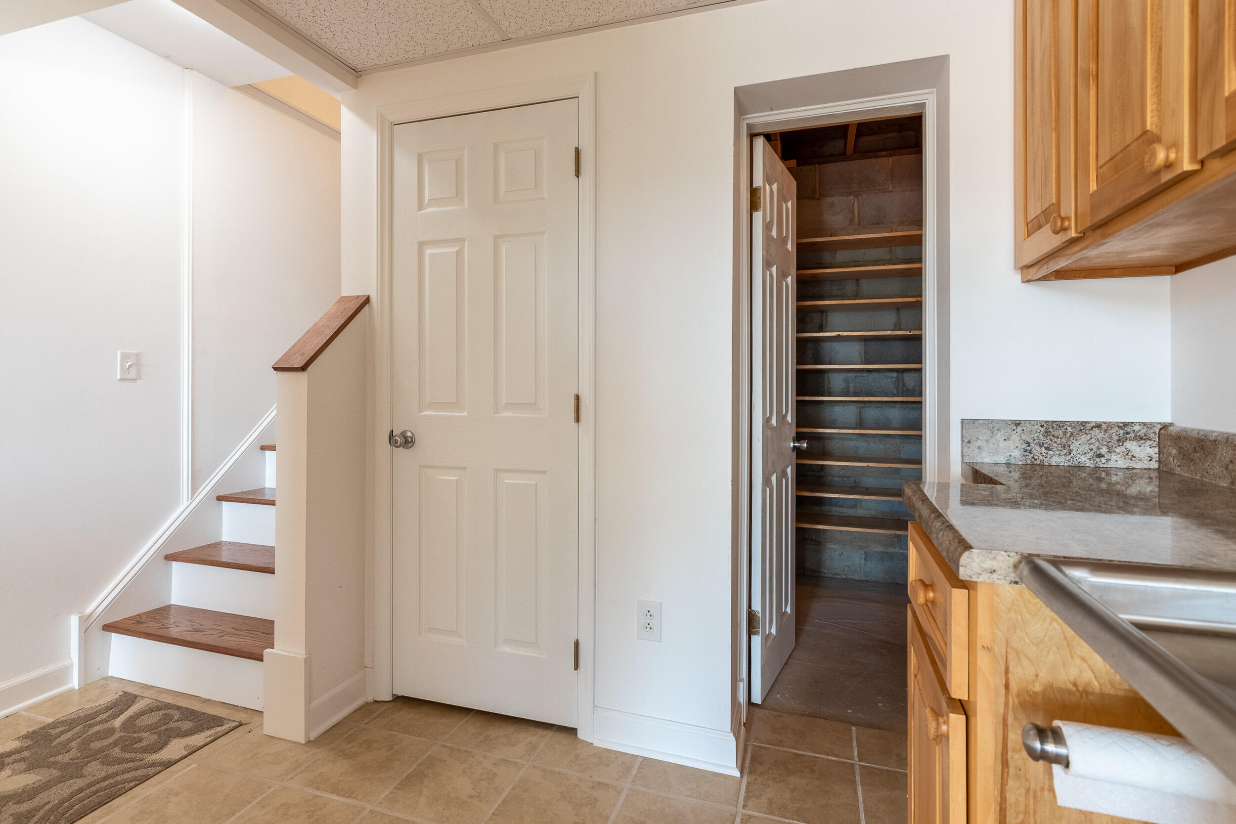 995 White Oak Grove Road Northeast Riner, VA 24149 - Photo 41 of 70 a view of a kitchen from the hallway