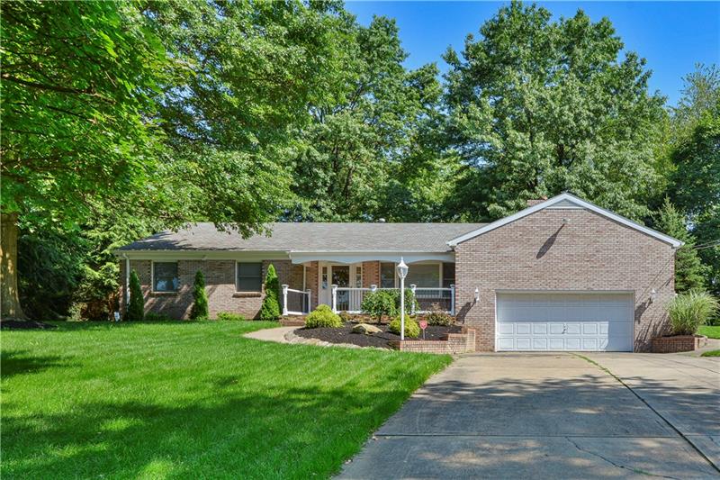 67 Forest Grove Road Coraopolis, PA 15108 - Photo 1 of 22 Custom Brick Ranch on Lovely flat private home site