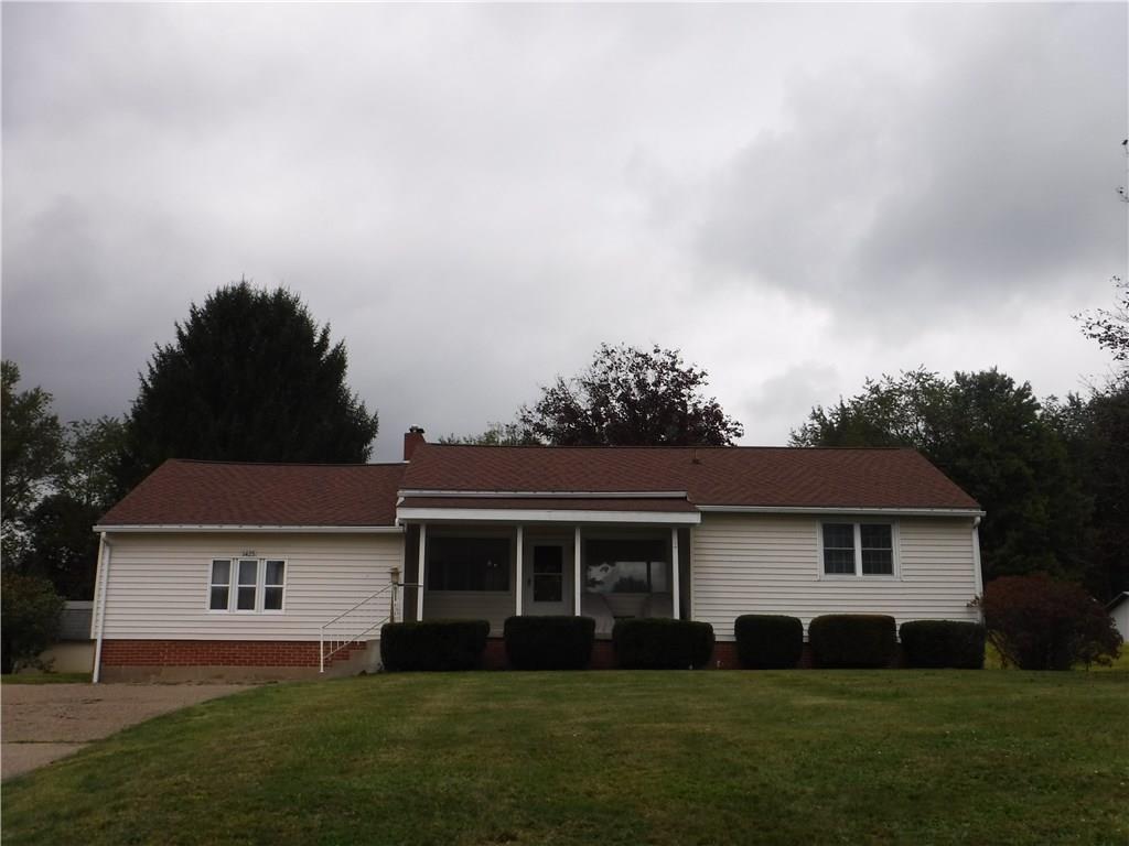 1425 Harvey Run Road Freedom, PA 15042 - Photo 2 of 25 Front view concrete driveway and shed off to left