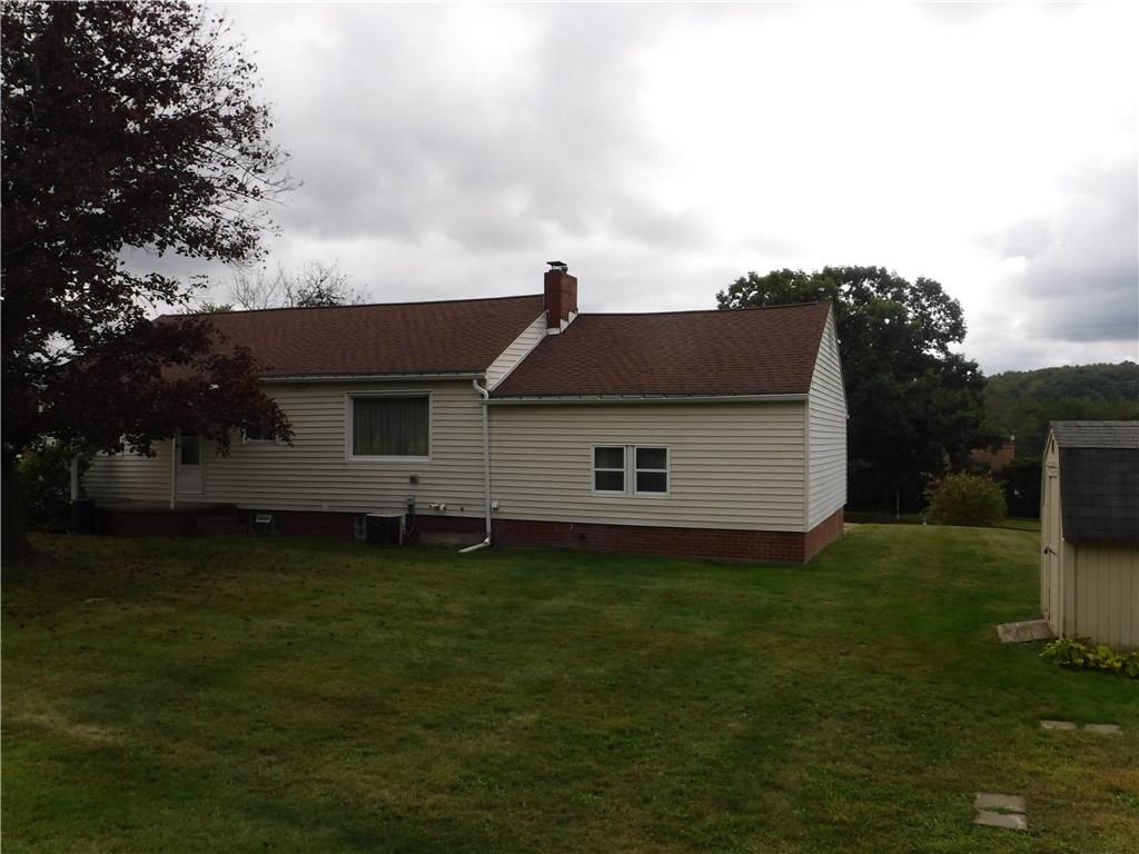 1425 Harvey Run Road Freedom, PA 15042 - Photo 5 of 25 View of back of the house , covered porch to left side