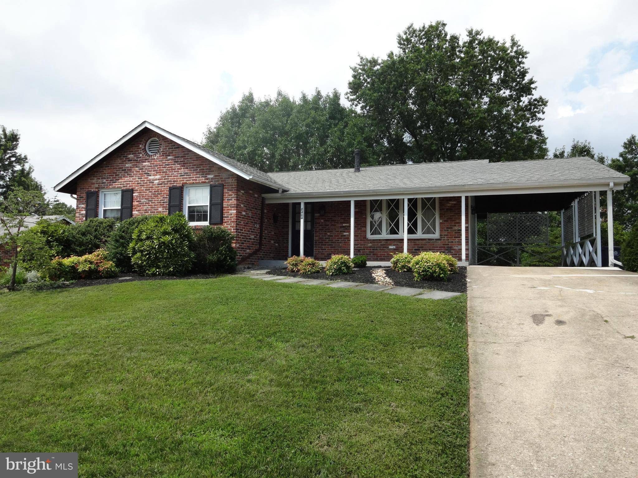 8404 Rambler Drive Adelphi, MD 20783 - Photo 2 of 26 Front porch and carport under cover