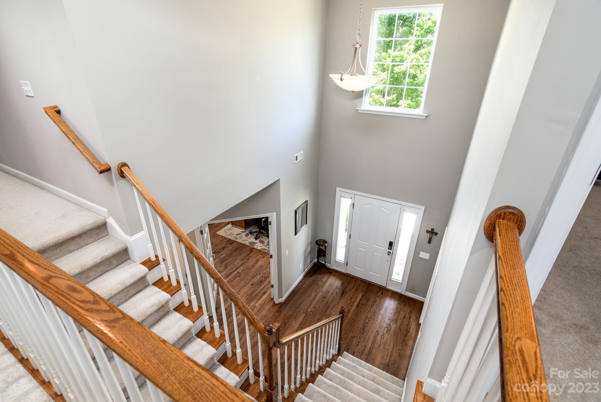 582 Evening Mist Drive Fort Mill, SC 29708 - Photo 21 of 31 a view of an entryway with wooden floor