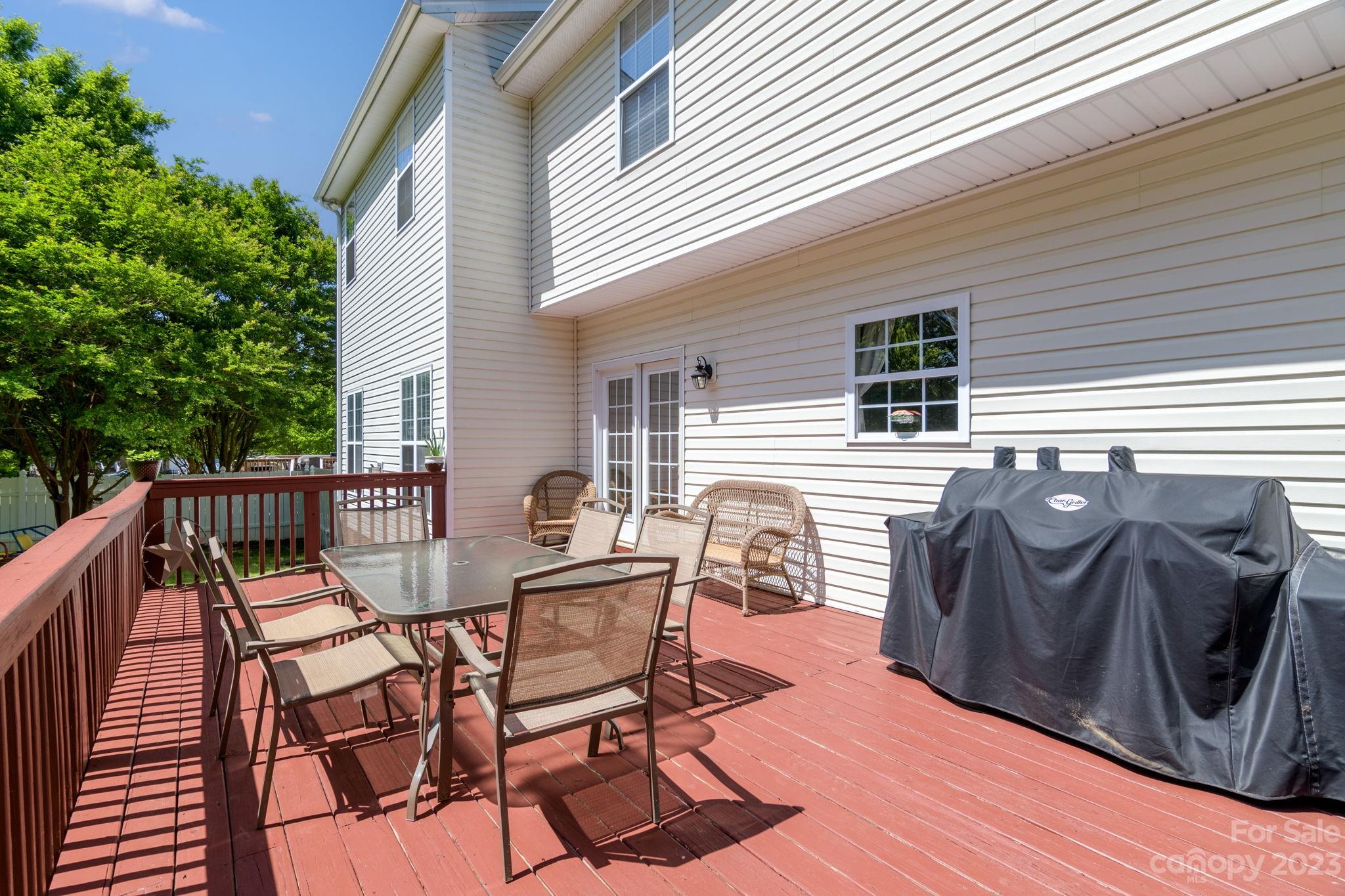 582 Evening Mist Drive Fort Mill, SC 29708 - Photo 27 of 31 a view of balcony with furniture and wooden floor