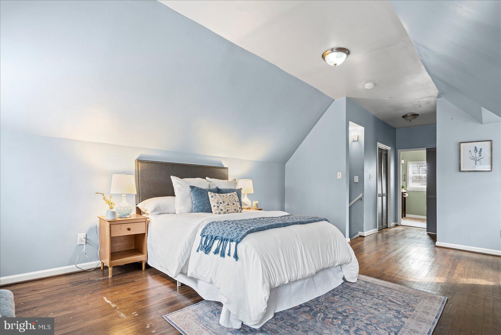 7708 Middlesex Place Parkville, MD 21234 - Photo 16 of 37 Charming attic retreat with serene hues.