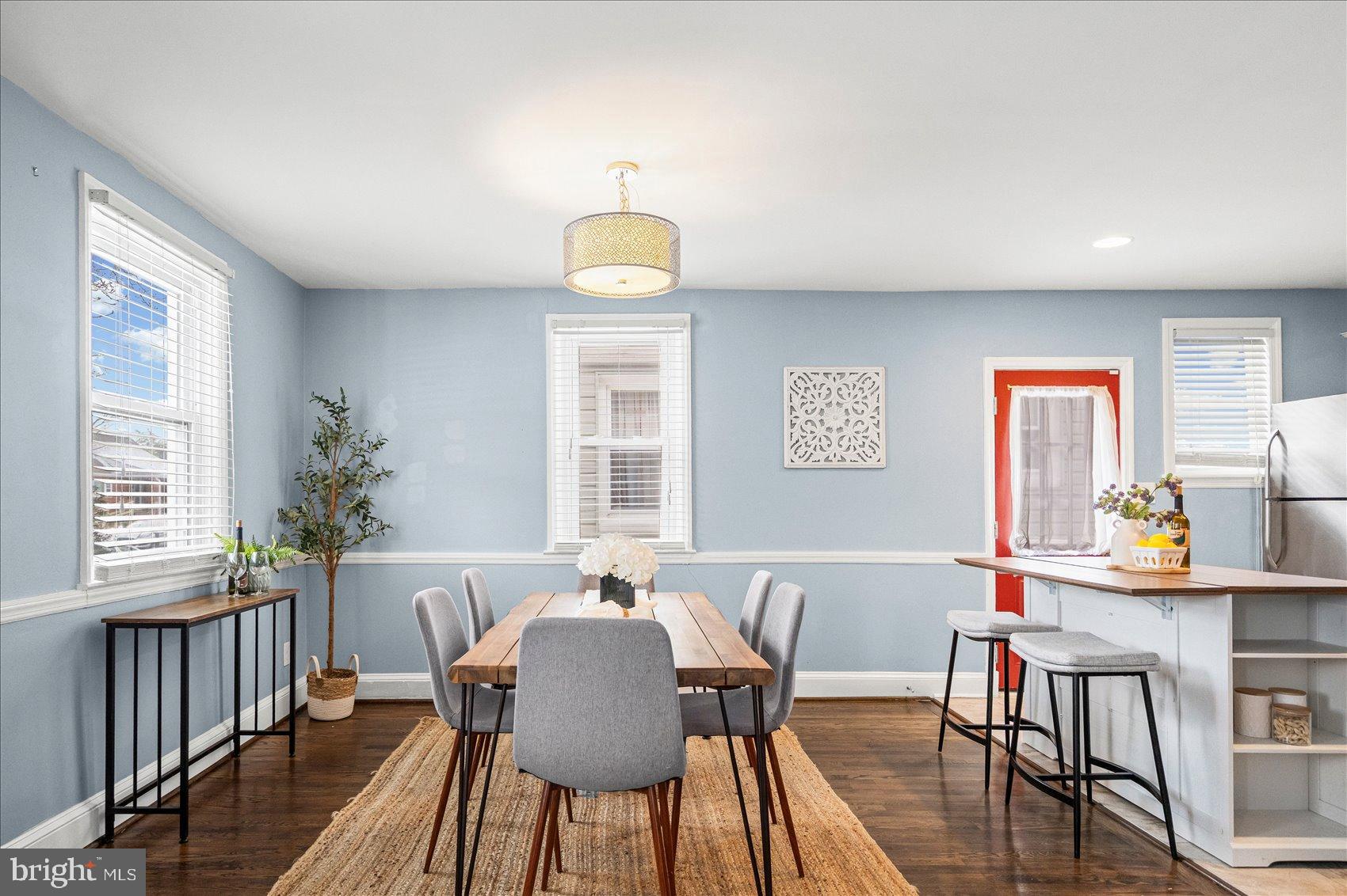 7708 Middlesex Place Parkville, MD 21234 - Photo 6 of 37 Bright and inviting dining space with charm.