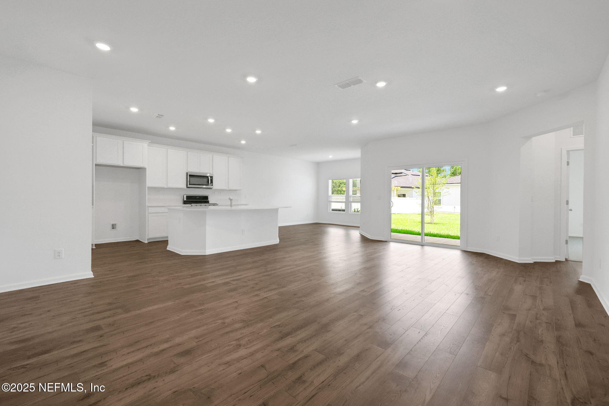 44 Martos Court St. Augustine, FL 32095 - Photo 8 of 40 a view of kitchen with a sink and a refrigerator