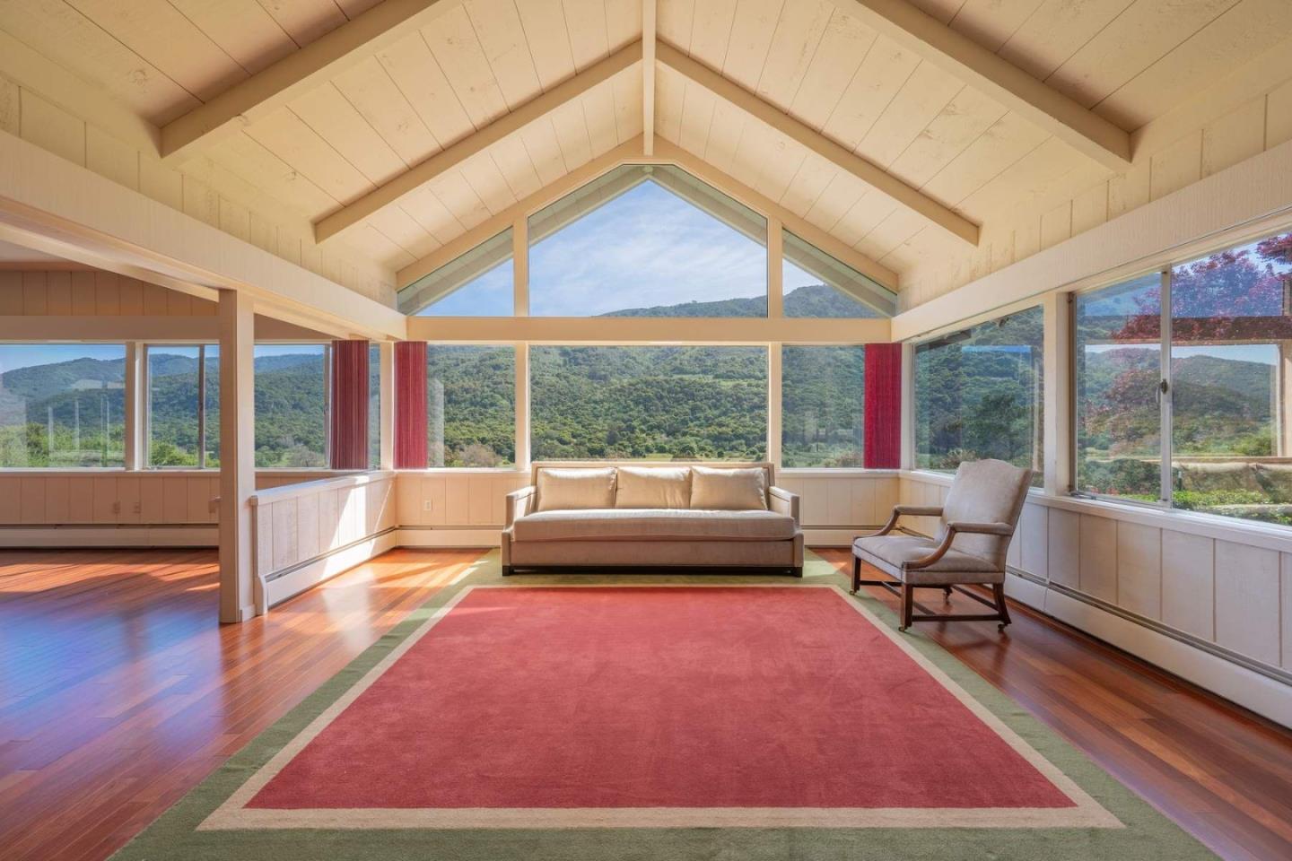 22 Rancho Fiesta Road Carmel Valley, CA 93924 - Photo 8 of 44 a swimming pool with outdoor seating and yard