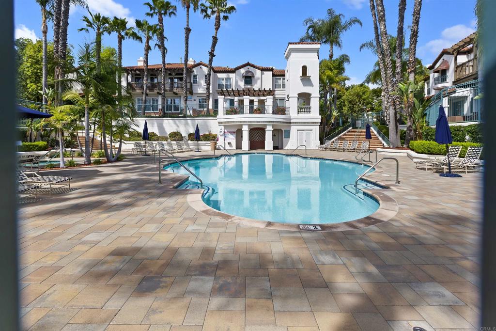 2871 Player Lane Tustin, CA 92782 - Photo 29 of 44 a view of a swimming pool with a house