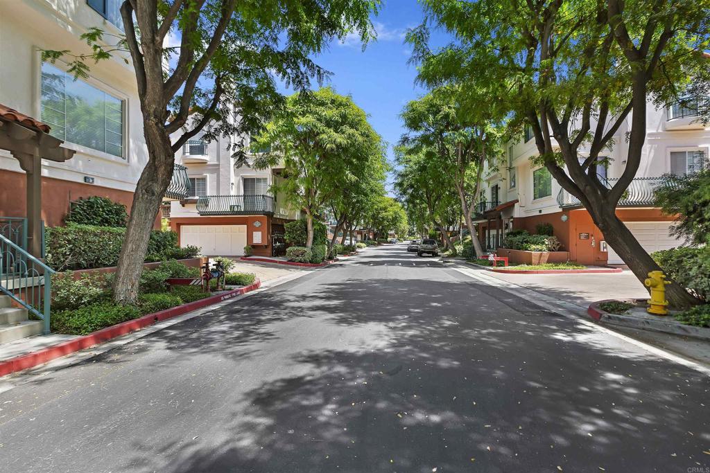 2871 Player Lane Tustin, CA 92782 - Photo 5 of 44 a view of road with large trees