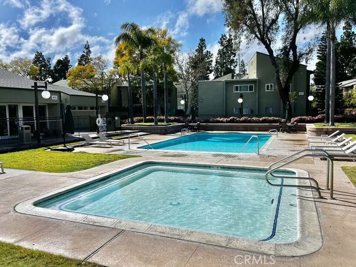 4812 Hollow Corner Road, Unit 151 Culver City, CA 90230 - Photo 14 of 14 a view of a house with swimming pool and sitting area
