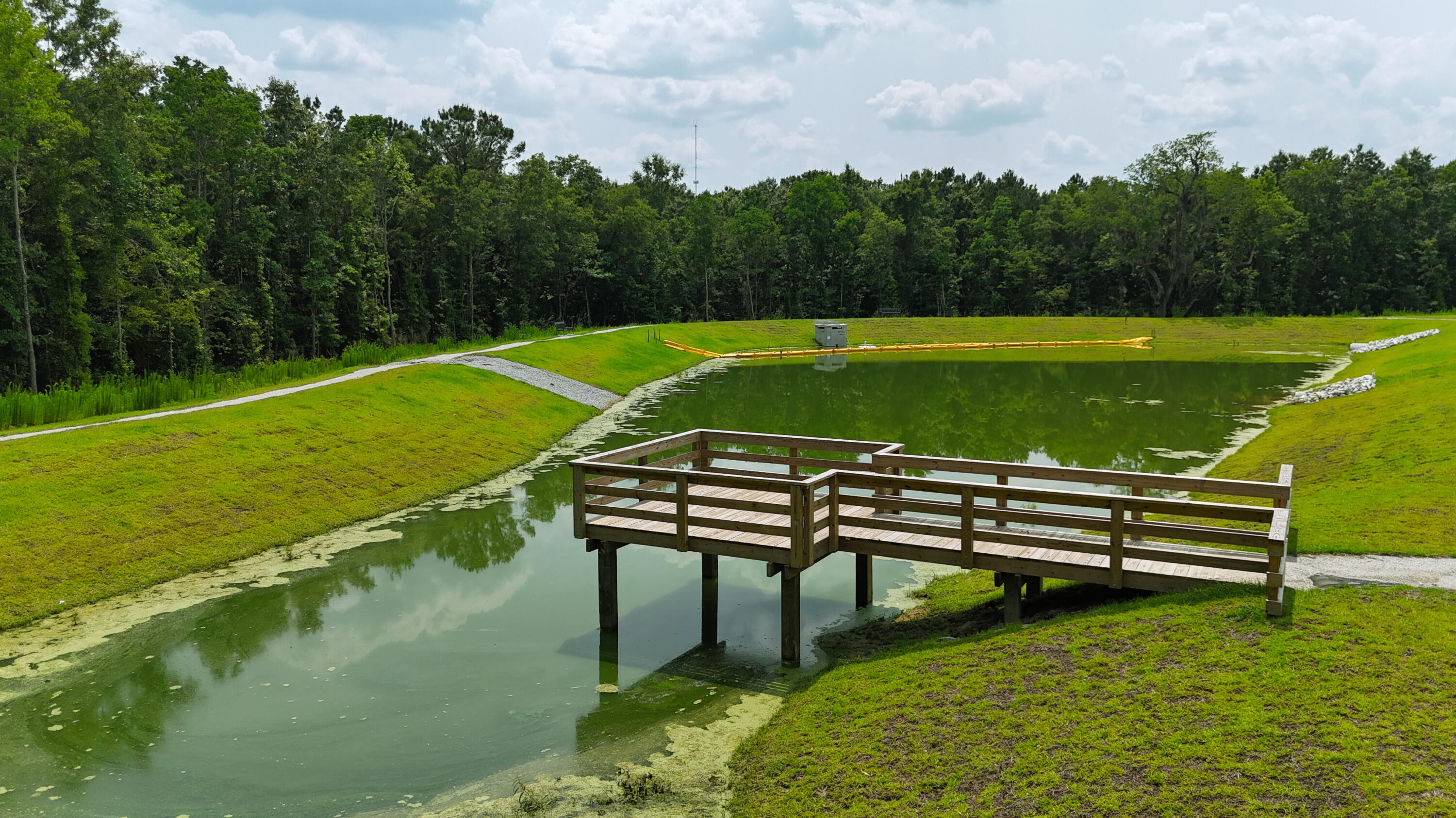 513 Townsford Lane Moncks Corner, SC 29461 - Photo 24 of 25 Pond with Fishing Dock