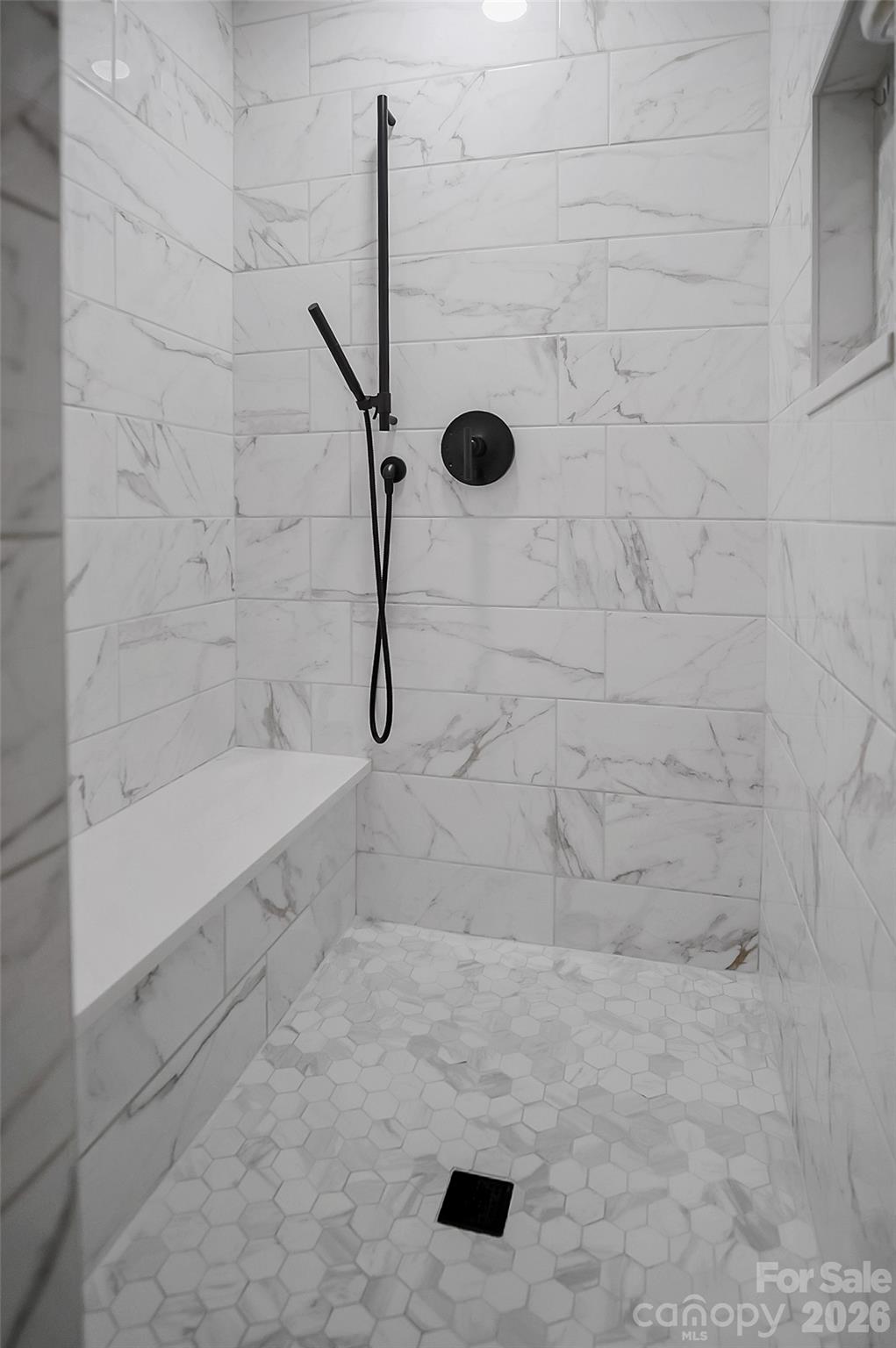 808 Old Mt Holly Road Stanley, NC 28164 - Photo 14 of 48 a bathroom with a shower