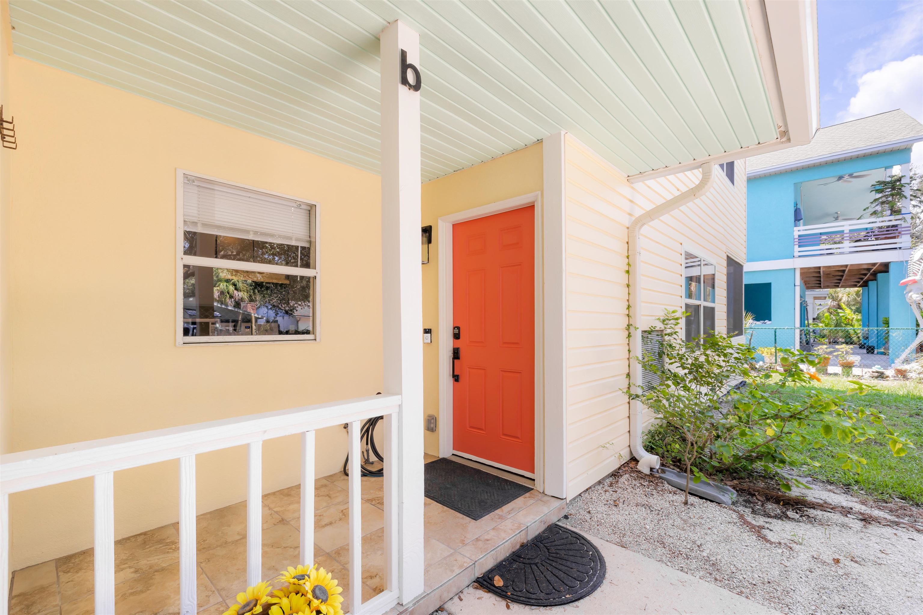 109 B Street, Unit B St. Augustine Beach, FL 32080 - Photo 24 of 30 a view of front door