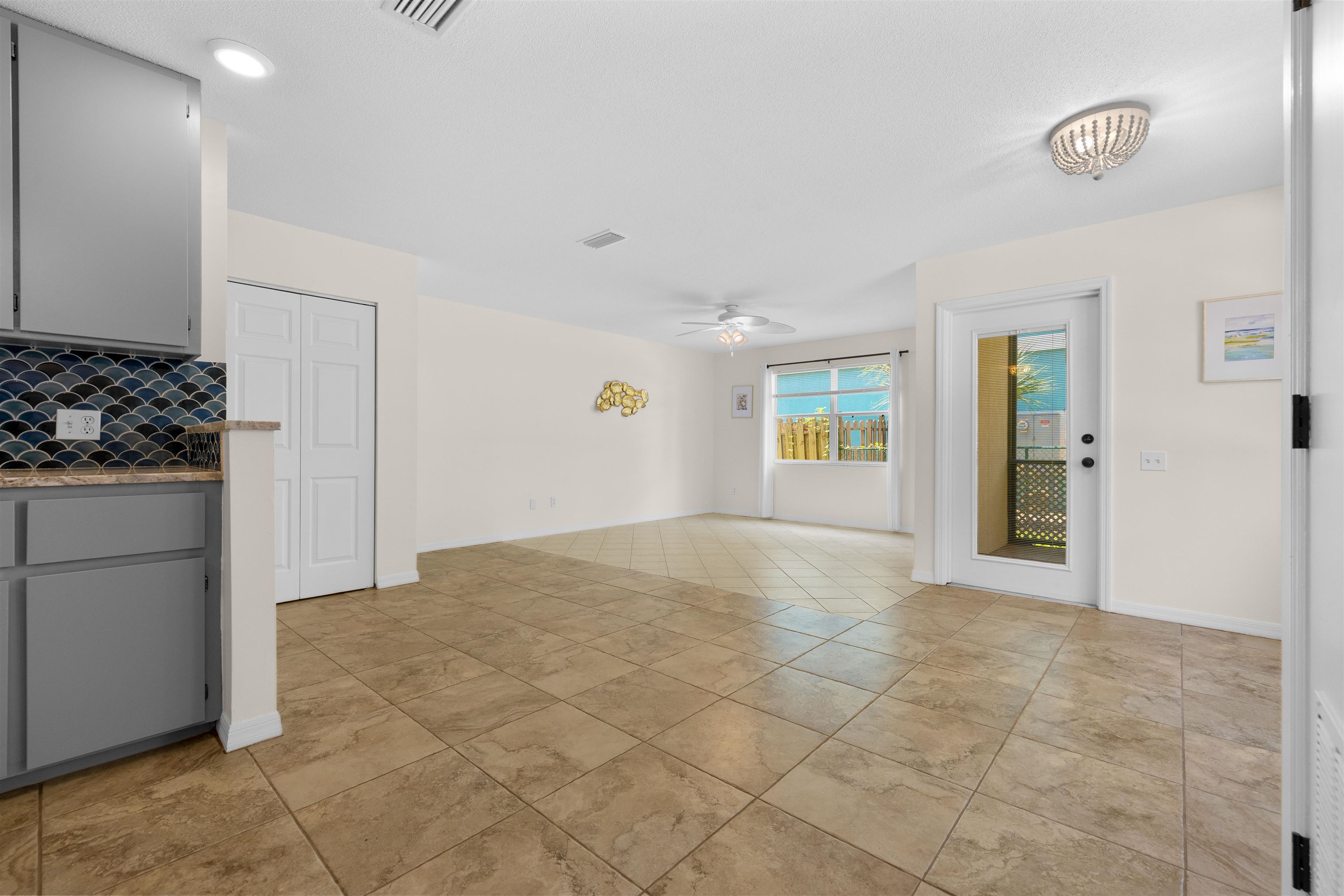 109 B Street, Unit B St. Augustine Beach, FL 32080 - Photo 3 of 30 a view of an empty room and window
