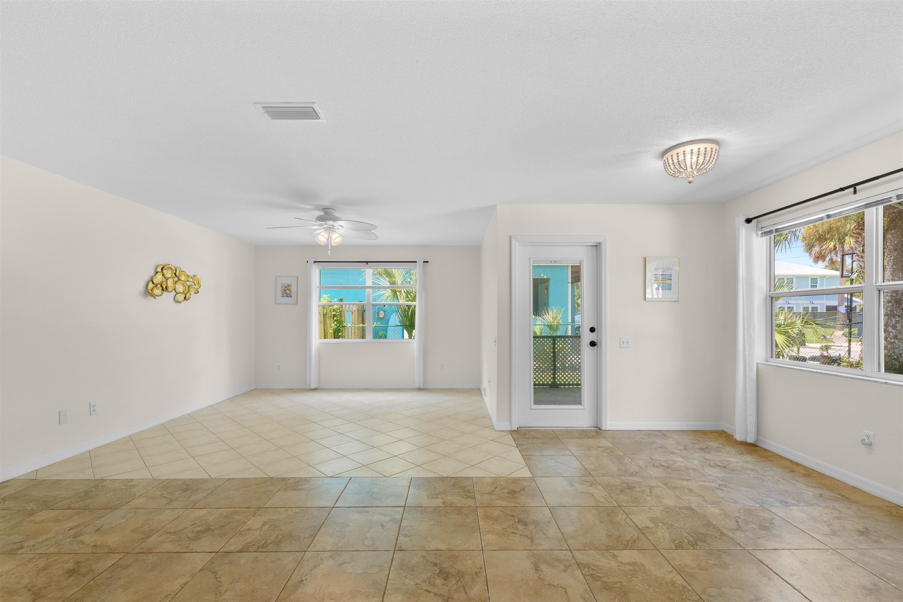 109 B Street, Unit B St. Augustine Beach, FL 32080 - Photo 8 of 30 a view of an empty room with a window