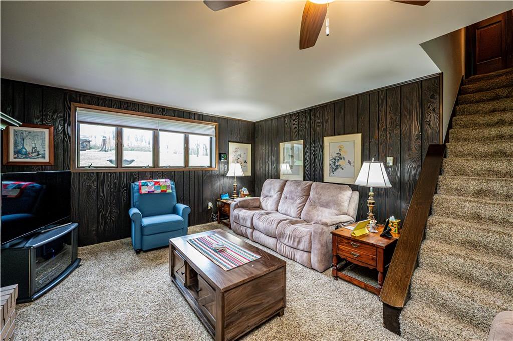 361 Middletown Road New Stanton, PA 15672 - Photo 29 of 43 a living room with furniture and a fireplace