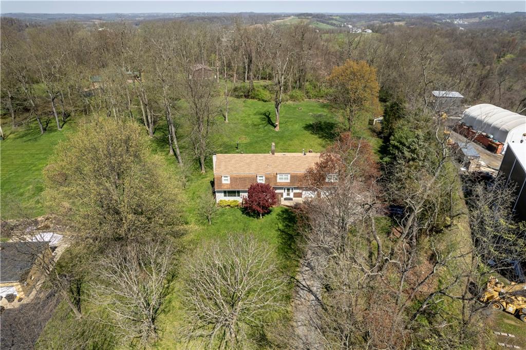 361 Middletown Road New Stanton, PA 15672 - Photo 37 of 43 an aerial view of a houses with a yard