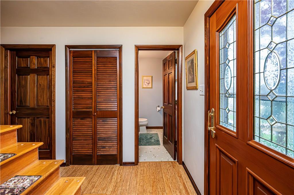 361 Middletown Road New Stanton, PA 15672 - Photo 8 of 43 wooden floor and stairs