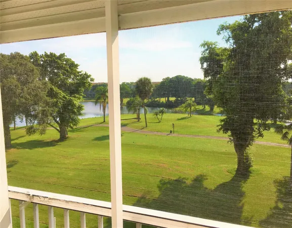 a view of an outdoor space and swimming pool