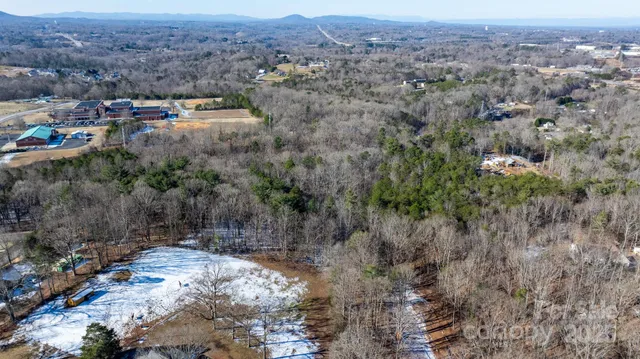 a view of a door with a bench