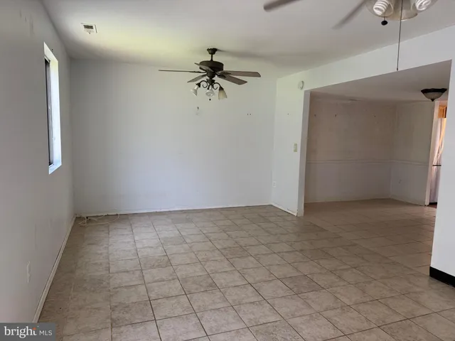 a view of a livingroom with a chandelier