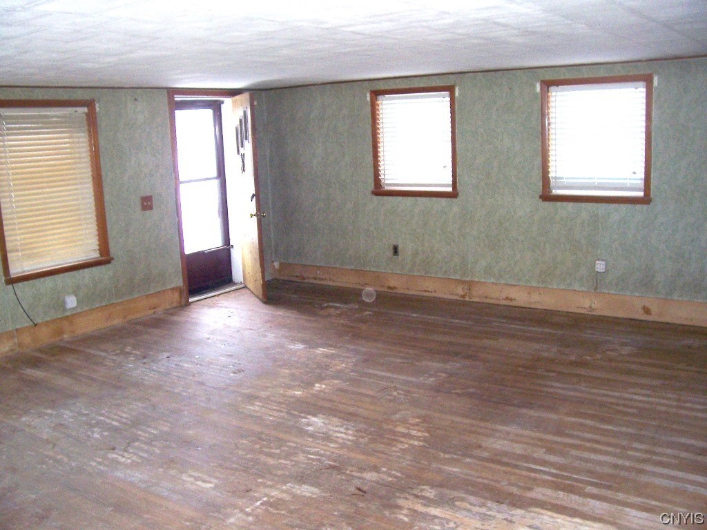 8798 Kiwanis Road Lee, NY 13440 - Photo 4 of 19 Living Room/Dining Area With Entry Door, Hardwood