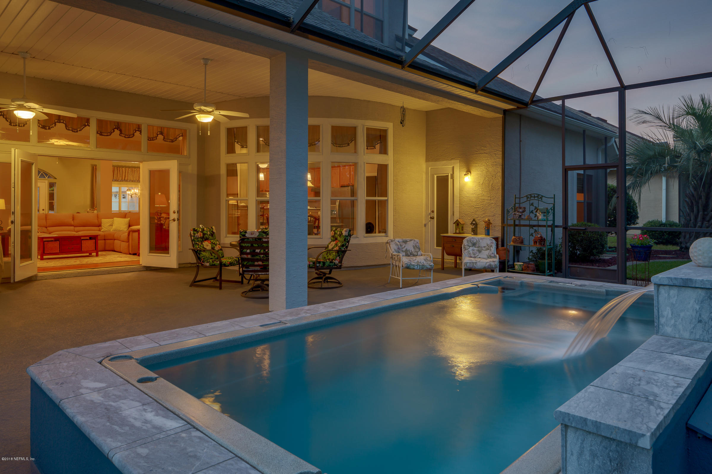 1925 Lyndhurst Drive St. Augustine, FL 32092 - Photo 26 of 52 a view of swimming pool with outdoor seating