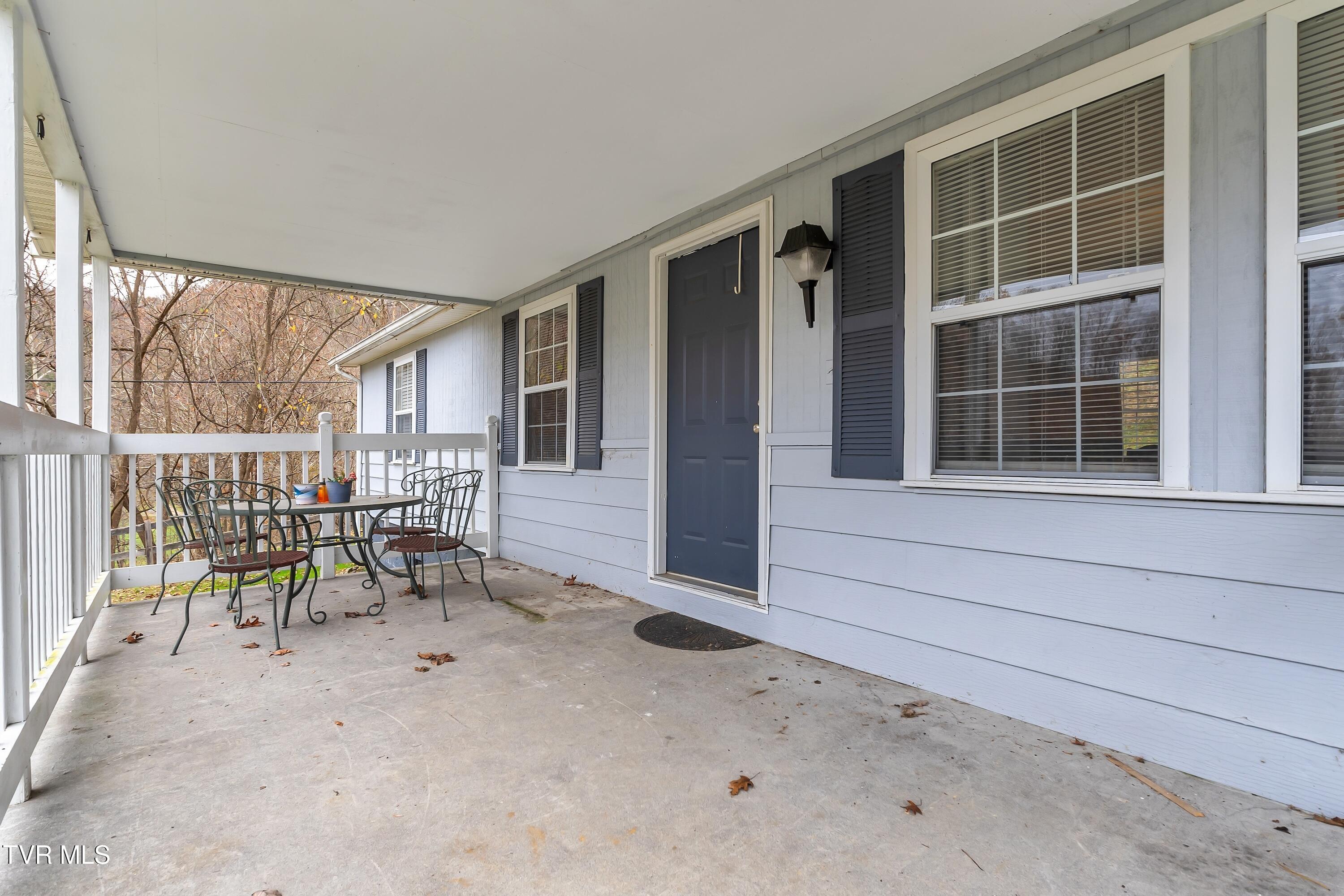 Front of porch