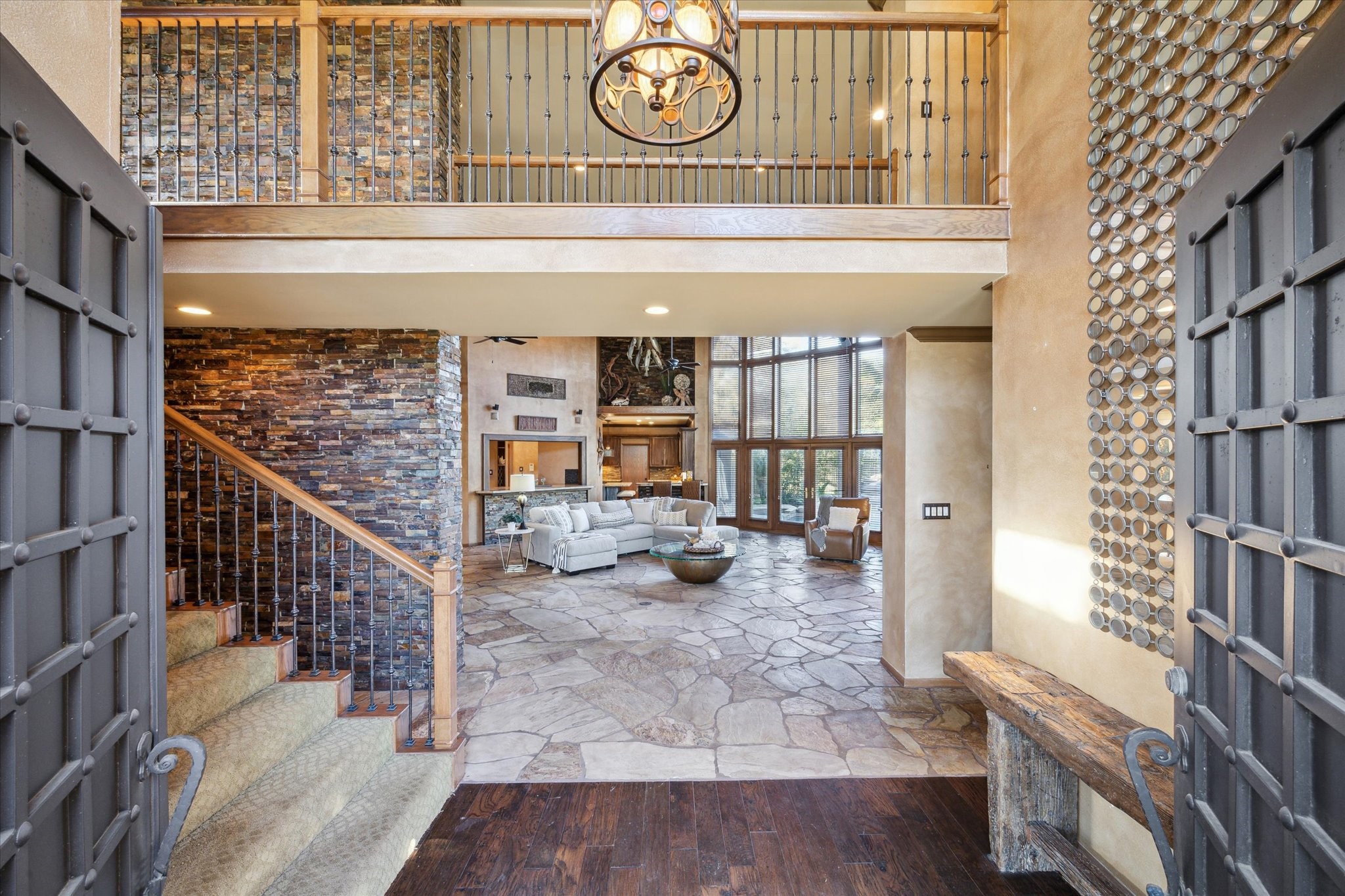 2614 Rip Van Winkle Drive Pearland, TX 77581 - Photo 4 of 31 a view of a hallway with seating area