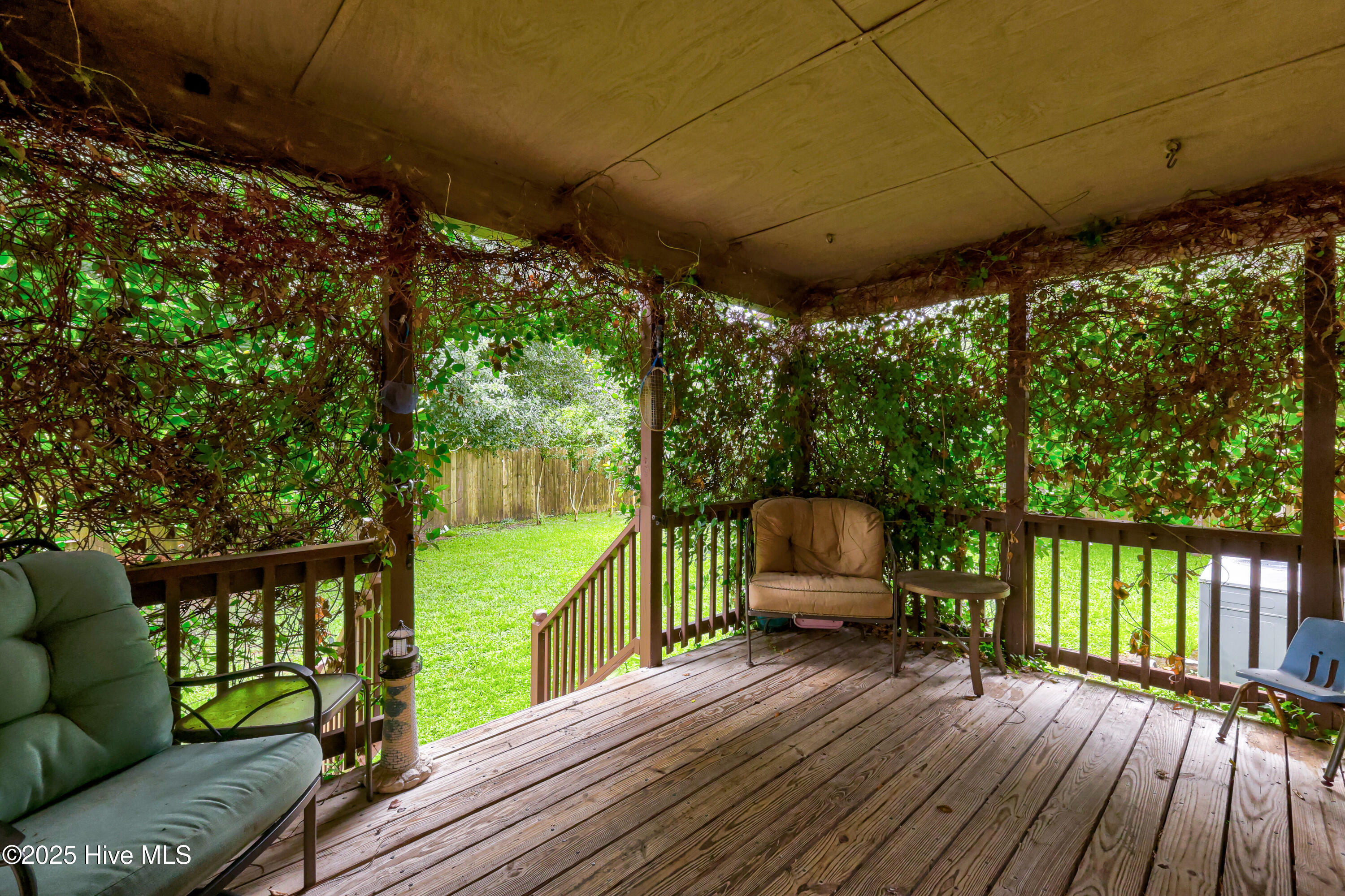 4418 Dewberry Road Wilmington, NC 28405 - Photo 28 of 37 4418 Dewberry Rd-print-030-002-Back Porc