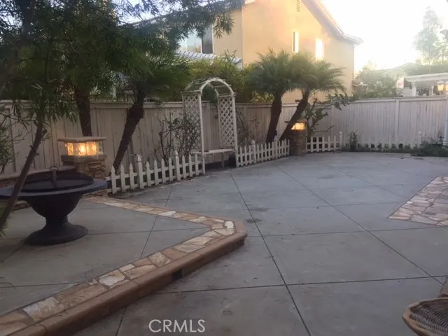 a view of a outdoor space with sitting area
