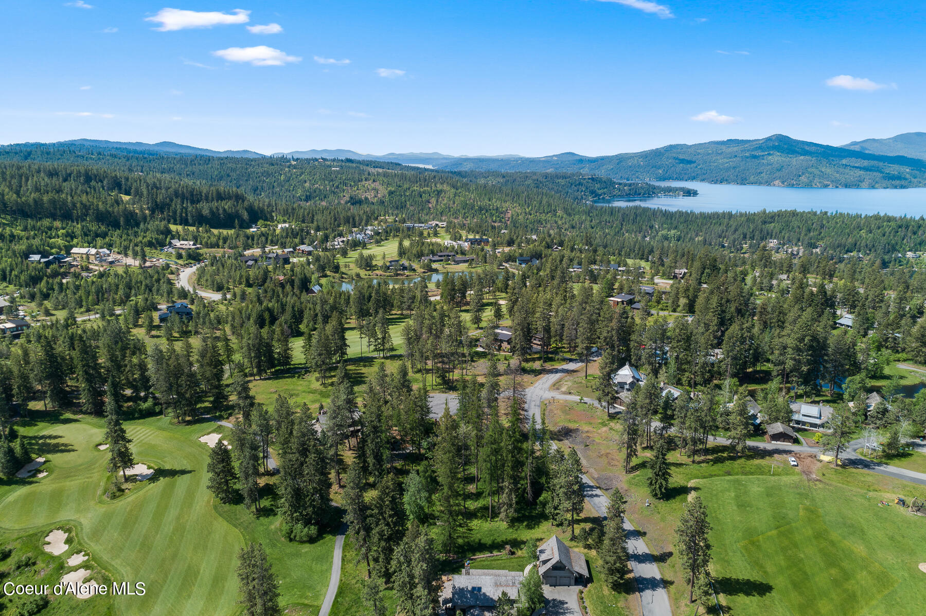 6528 South Old Barn Road Harrison, ID 83833 - Photo 11 of 18 Aerial_Lot207-8