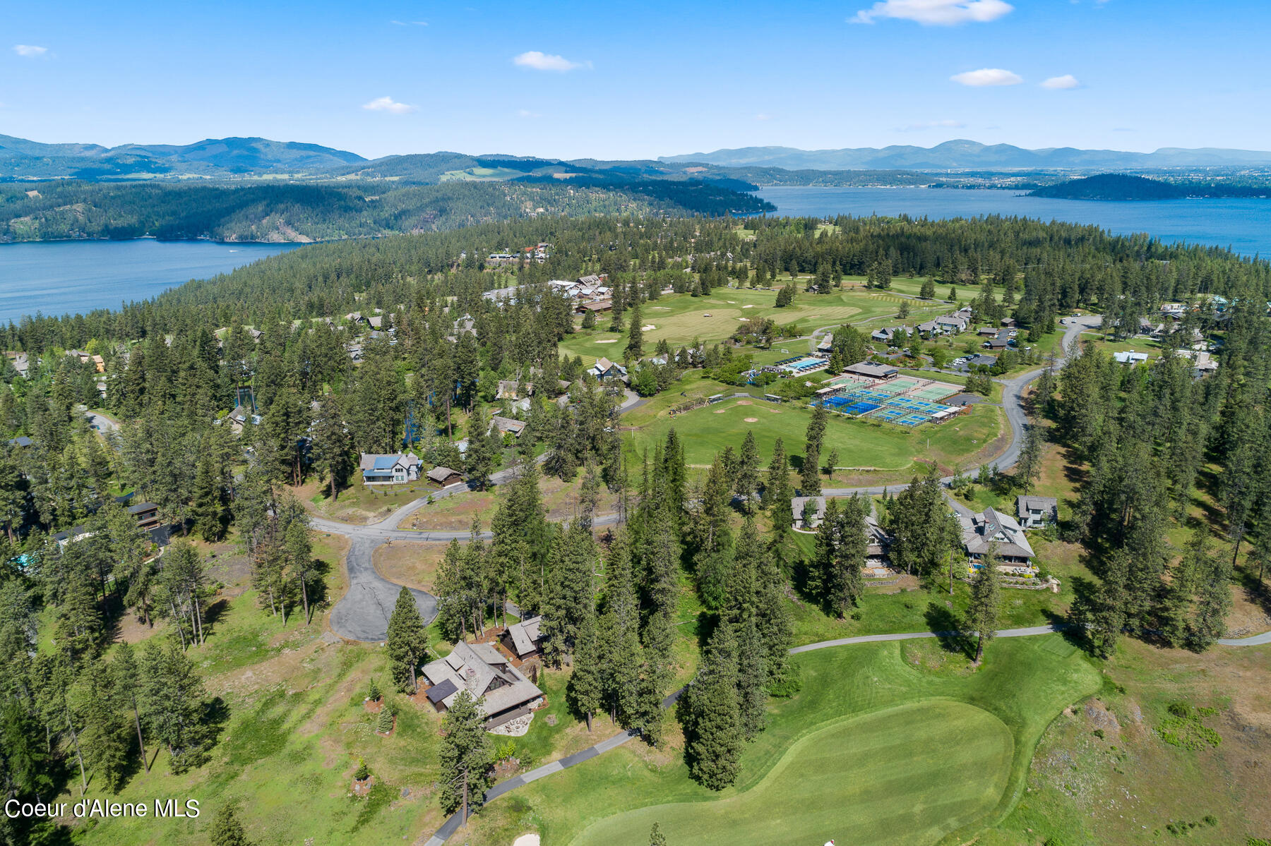 6528 South Old Barn Road Harrison, ID 83833 - Photo 15 of 18 Aerial_Lot207-10
